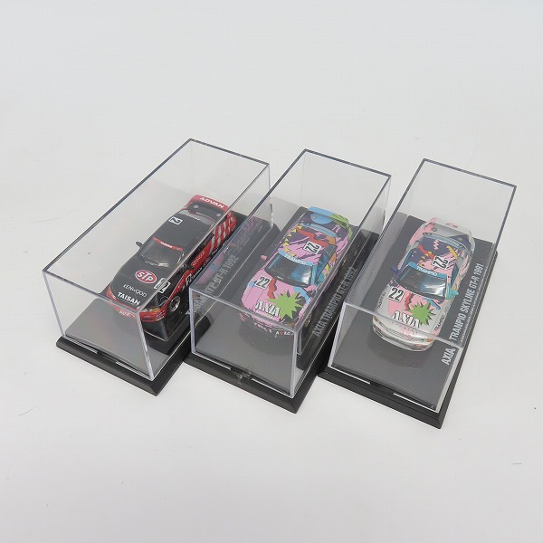 実際に弊社で買取させて頂いたKyosho/京商 1/64 AXIA TRANMPIO GT-R/TAISAN STP GT-R 1992/1991 ミニカー 3点セットの画像 5枚目