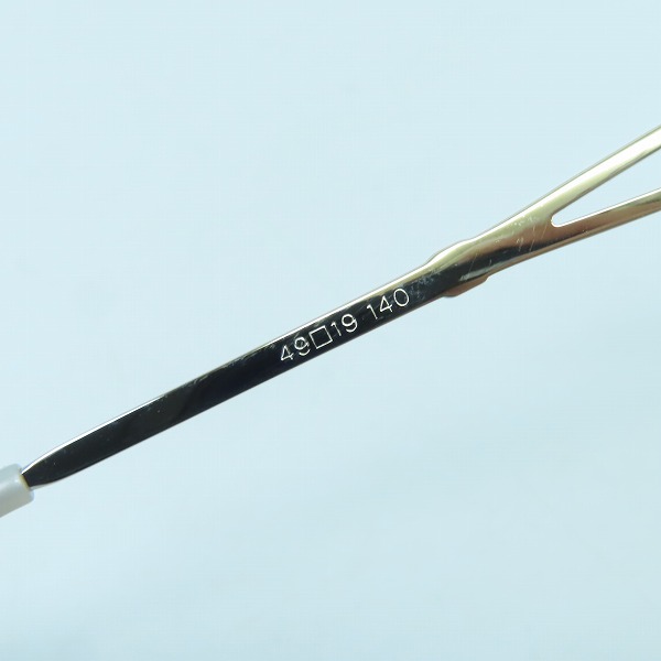 実際に弊社で買取させて頂いたJean Paul GAULTIER/ジャンポールゴルチェ ヴィンテージ メガネフレーム シルバー 55-6106の画像 7枚目