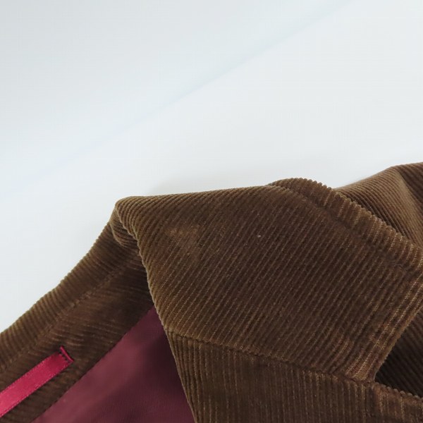 実際に弊社で買取させて頂いたDRIES VAN NOTEN/ドリスヴァンノッテン コーデュロイ3Bジャケット/46の画像 6枚目