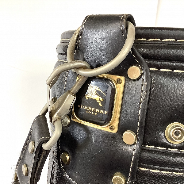 実際に弊社で買取させて頂いた【観賞用】BURBERRY GOLF/バーバリー 6分割キャディバッグの画像 5枚目