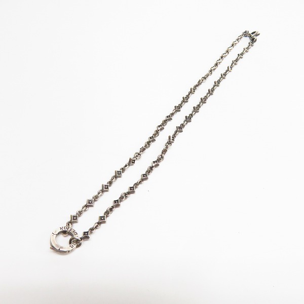 実際に弊社で買取させて頂いたDEAL DESIGN/ディールデザイン タイニークロス スタッズチェーン ネックレスの画像 1枚目
