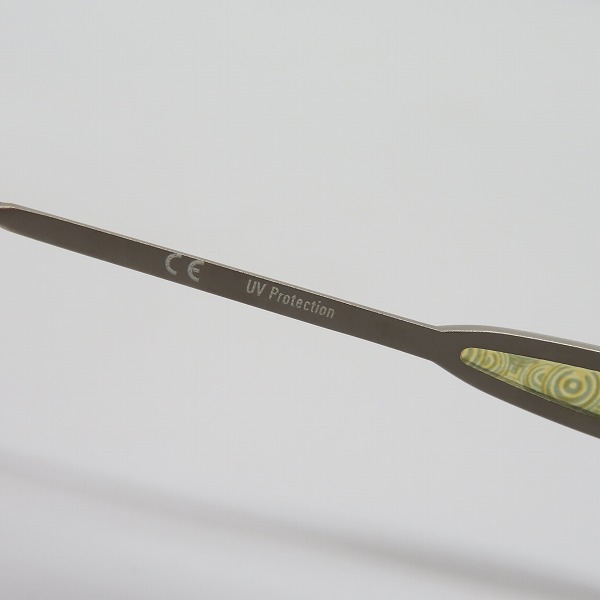 実際に弊社で買取させて頂いたJean Paul GAULTIER/ジャンポールゴルチエ ヴィンテージ オーバルフレーム サングラス/アイウェア 56-7113の画像 5枚目