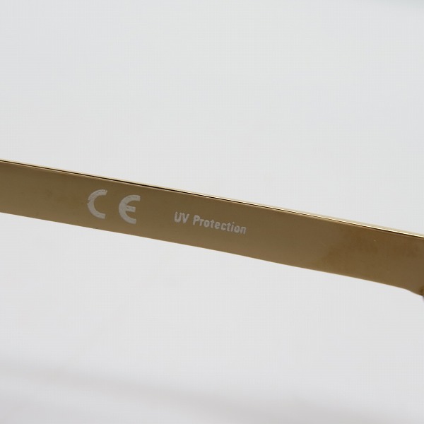 実際に弊社で買取させて頂いたJean Paul GAULTIER/ジャンポールゴルチエ Protection バネデザイン サングラス/アイウェア 56-5105の画像 5枚目