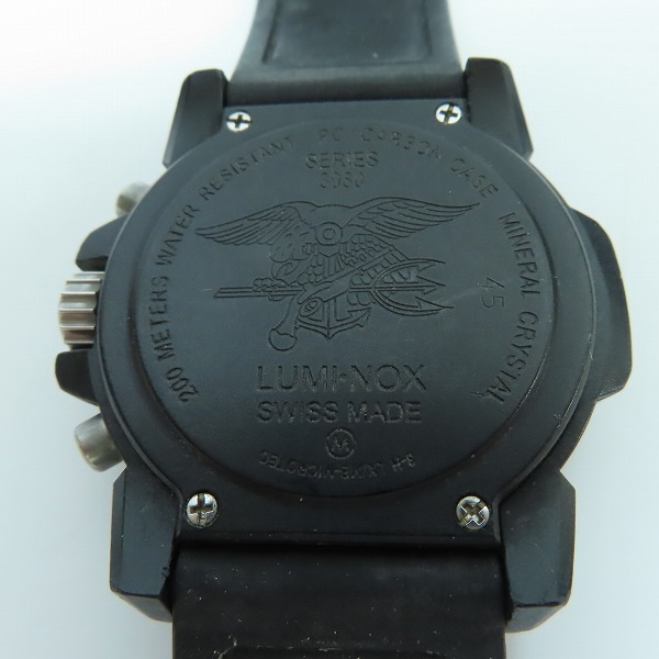 実際に弊社で買取させて頂いた【動作未確認】LUMINOX/ルミノックス ネイビーシールズ カラーマーク クロノグラフ 腕時計/ウォッチの画像 3枚目