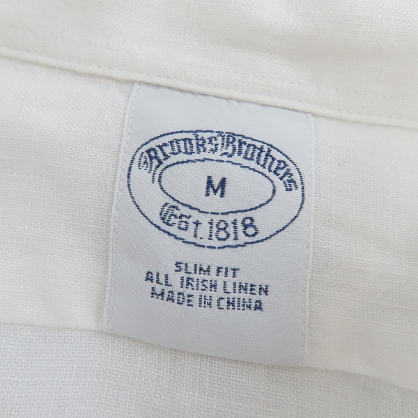実際に弊社で買取させて頂いたBrooks Brothers/ブルックスブラザーズ シャツ/size：Mの画像 2枚目