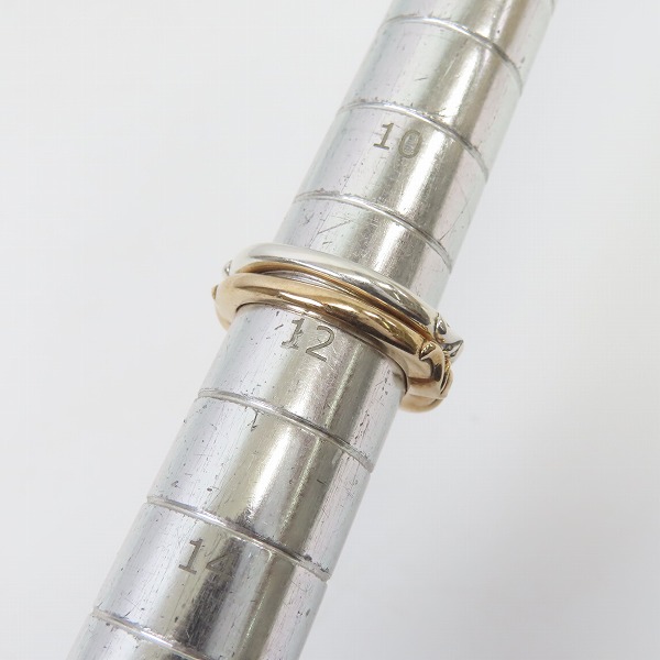 実際に弊社で買取させて頂いたDEAL DESIGN/ディールデザイン ハートギメルリング 12号の画像 7枚目