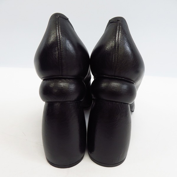 実際に弊社で買取させて頂いたDRIES VAN NOTEN/ドリスヴァンノッテン パンプス 黒 WS21/158/QU475/39の画像 1枚目
