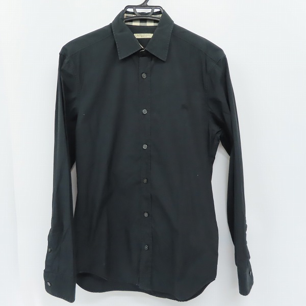 実際に弊社で買取させて頂いたBURBERRY BRIT/バーバリー ブリット 長袖シャツ ブラック/S