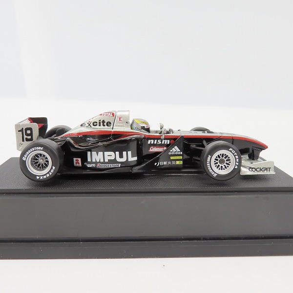 実際に弊社で買取させて頂いたEBBRO/エブロ 1/43 FORMULA NIPPON TEAM IMPUL/フォーミュラ ニッポン チーム インパル #19 116 ミニカーの画像 3枚目