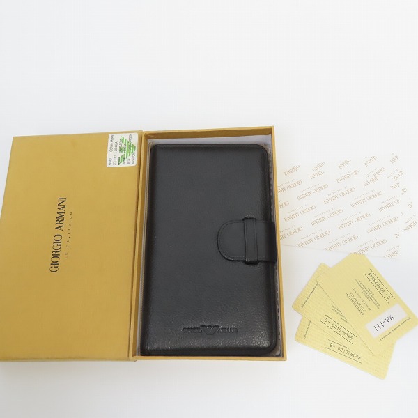 実際に弊社で買取させて頂いたGIORGIO ARMANI/ジョルジオアルマーニ パスポートケースの画像 8枚目