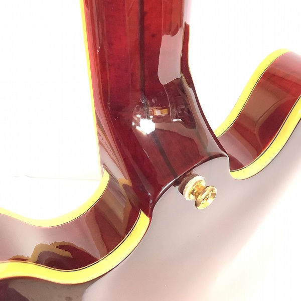 実際に弊社で買取させて頂いた★Epiphone/エピフォン Sheraton-II Pro WR セミアコ エレキギター ソフトケース付きの画像 8枚目