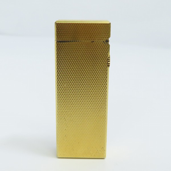 実際に弊社で買取させて頂いたdunhill/ダンヒル スリム ローラー ガスライター ゴールドの画像 1枚目