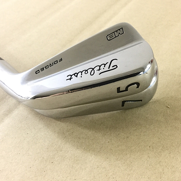 実際に弊社で買取させて頂いたTitleist/タイトリスト 718 MB 5/7番 アイアン 2本セット KBS TOUR120 FLEX：Sの画像 7枚目