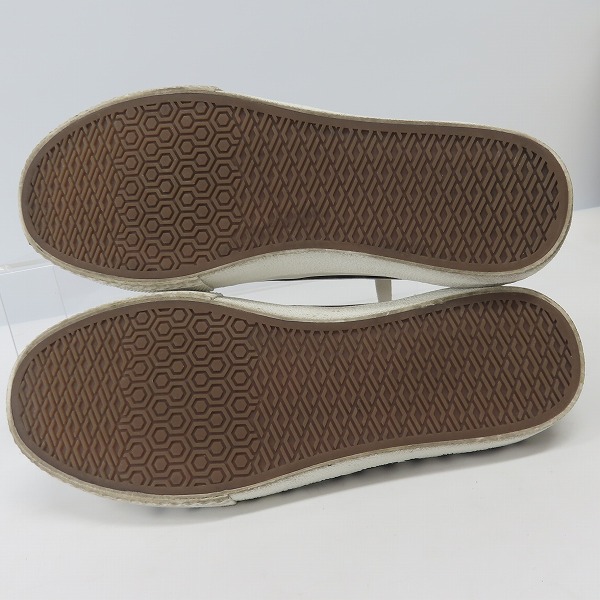 実際に弊社で買取させて頂いたBurberry/バーバリー  ヴィンテージチェック ローカットスニーカー/41の画像 2枚目