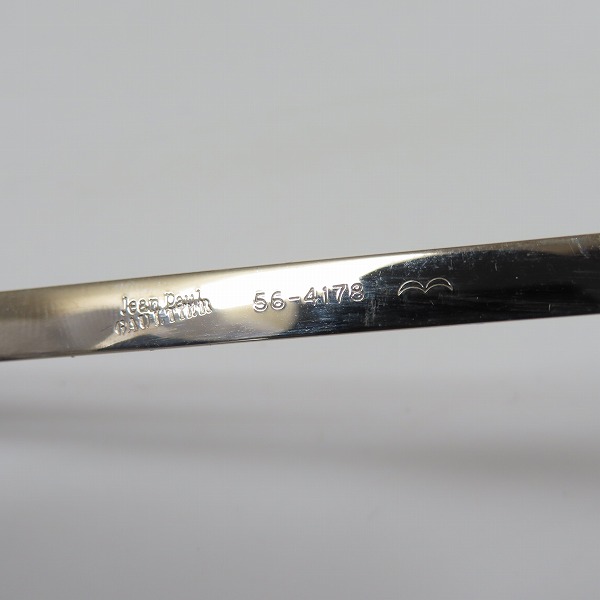 実際に弊社で買取させて頂いたJean Paul GAULTIER/ジャンポールゴルチエ ヴィンテージ ネジバネデザイン サングラス/アイウェア 56-4178の画像 4枚目