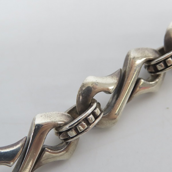 実際に弊社で買取させて頂いたDEAL DESIGN/ディールデザイン チェーン エッジコネクト ブレスレットの画像 6枚目