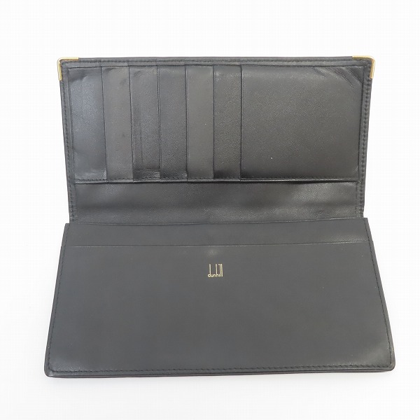 実際に弊社で買取させて頂いたALFRED DUNHILL/アルフレッド・ダンヒル レザー 長財布 WD1380Aの画像 3枚目