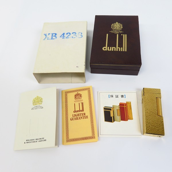 実際に弊社で買取させて頂いたdunhill/ダンヒル ローラ ガスライター ゴールドの画像 7枚目