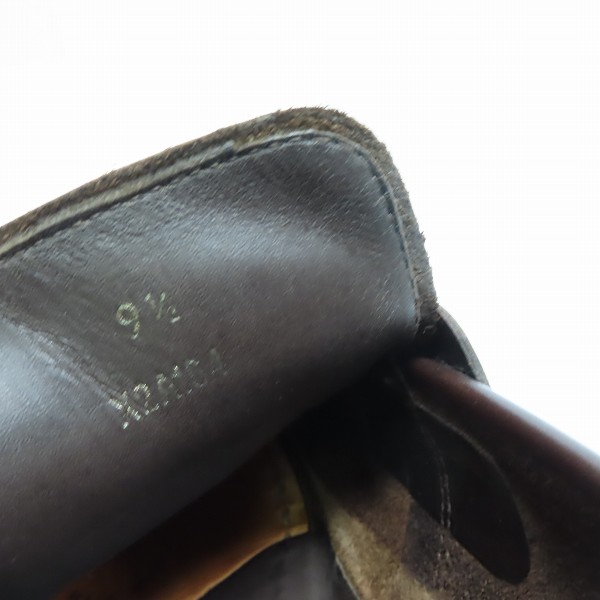 実際に弊社で買取させて頂いたGIORGIO ARMANI/ジョルジオアルマーニ コインローファー/UK9.5の画像 5枚目