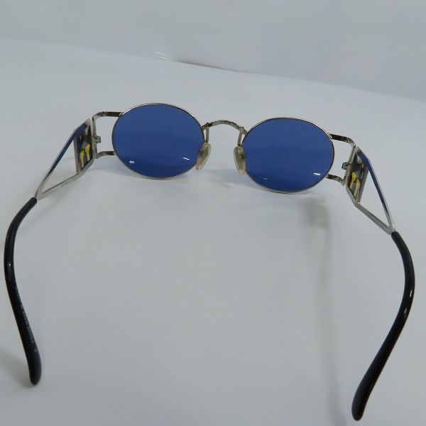 実際に弊社で買取させて頂いたJean Paul GAULTIER/ジャンポールゴルチエ ヴィンテージ スクエアプレートデザイン サングラス/アイウェア 56-4672の画像 3枚目