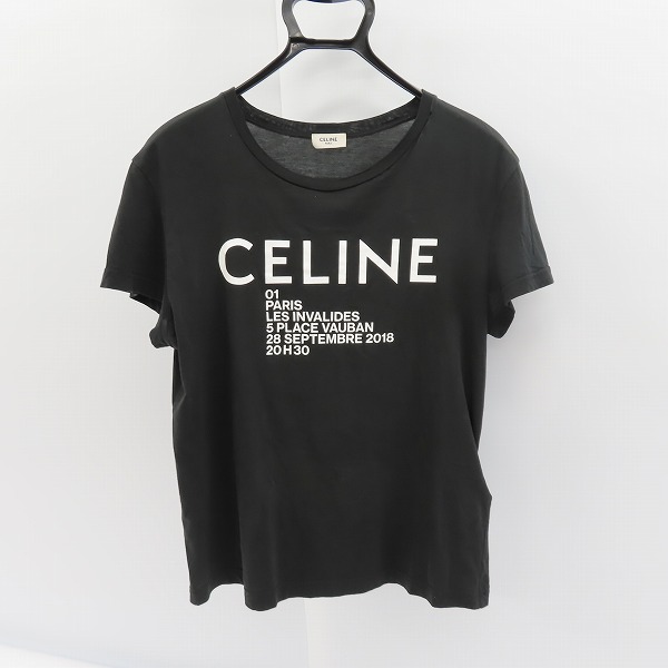 実際に弊社で買取させて頂いたCELINE/セリーヌ 19ss ロゴプリント S/STee X237375E/L