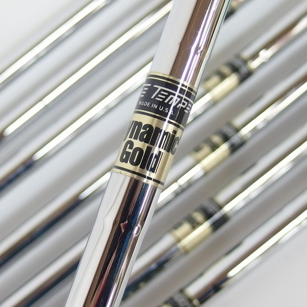 実際に弊社で買取させて頂いたTitleist/タイトリスト 716 CB FORGED アイアン #3～9,Pw 8本セット Dynamic Gold S400の画像 5枚目