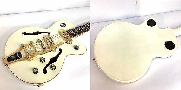 実際に弊社で買取させて頂いた★Epiphone/エピフォン WILDCAT PW ロイヤルコレクション セミアコギター エレキギター 動作確認済みの画像 4枚目