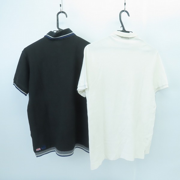 実際に弊社で買取させて頂いたLACOSTE/ラコステ FRED PERRY/フレッドペリー EDIFICE別注 鹿の子 PH018P/半袖 リブ ポロシャツ/3/M 2点セットの画像 1枚目