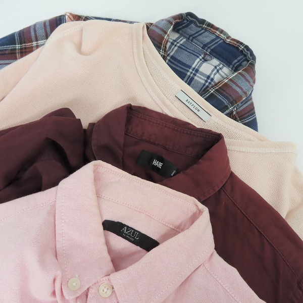 実際に弊社で買取させて頂いたBEAMS /ビームス HARE/ハレ 他 リバーシブルウェスタンシャツ/長袖シャツ/トレーナー 4点セットの画像 3枚目