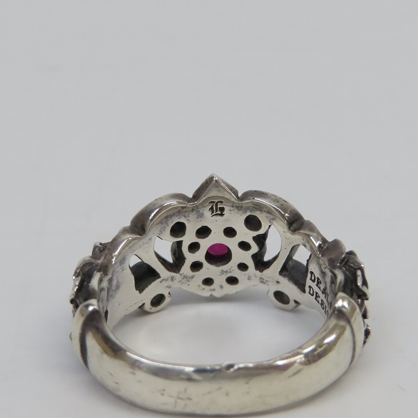 実際に弊社で買取させて頂いたDEAL DESIGN/ディールデザイン ローズティアラリング 17-17.5号の画像 6枚目