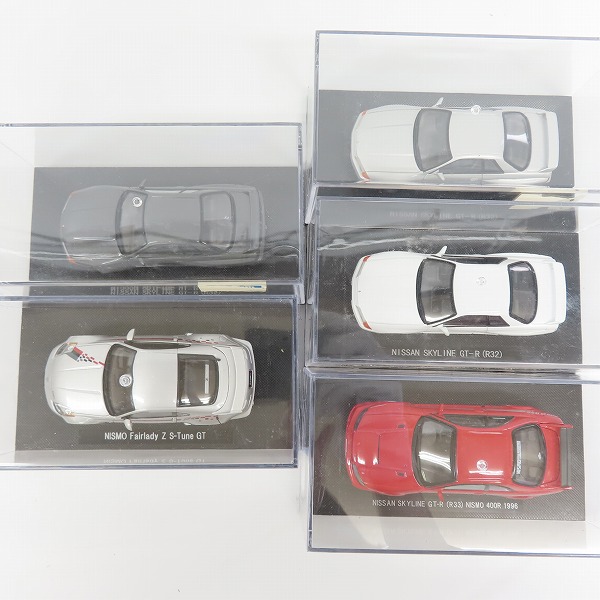 実際に弊社で買取させて頂いたEBBRO/エブロ 1/43 NISSAN スカイライン GT-R(R32)/NISOMO FAIRLADY Z等/675/759/708/760/761/5点セットの画像 6枚目