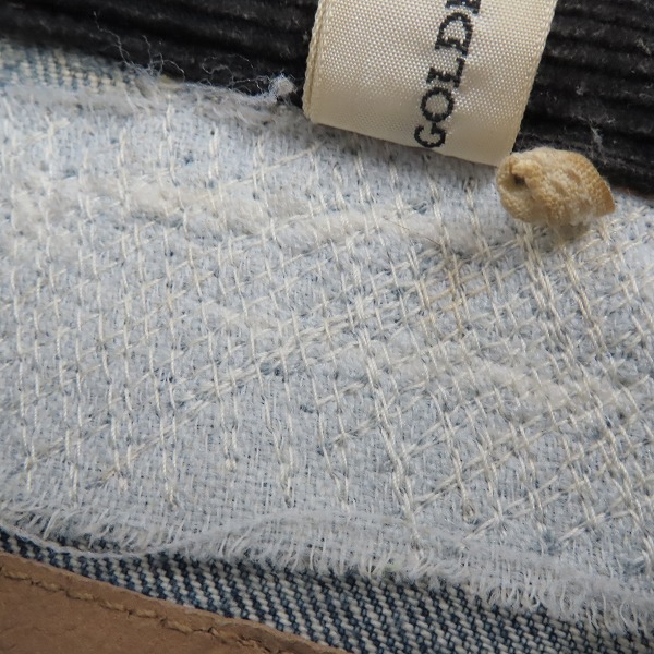 実際に弊社で買取させて頂いたGOLDEN GOOSE DELUXE BRAND/ゴールデングース スタッズ ワッペン デニム ジャケット/Gジャン 910130/Sの画像 9枚目