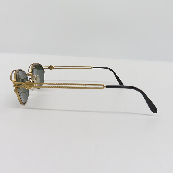 実際に弊社で買取させて頂いたJean Paul GAULTIER/ジャンポールゴルチエ ヴィンテージ オーバルブリッジデザイン サングラス/アイウェア 58-6104の画像 1枚目