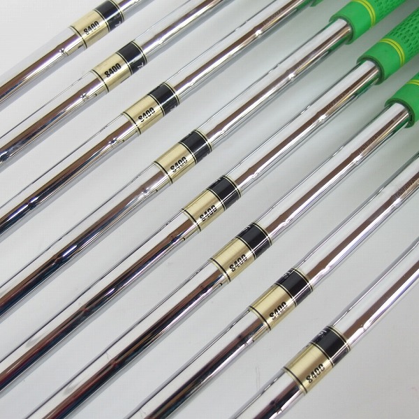 実際に弊社で買取させて頂いたTitleist/タイトリスト 716 CB FORGED アイアン #3～9,Pw 8本セット Dynamic Gold S400の画像 6枚目