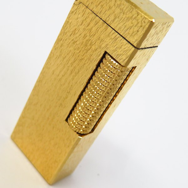実際に弊社で買取させて頂いたdunhill/ダンヒル ローラ ガスライター ゴールドの画像 4枚目