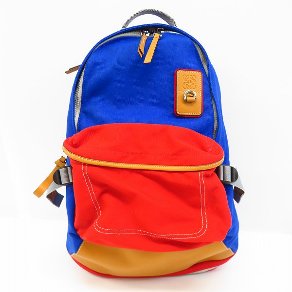 実際に弊社で買取させて頂いたLOEWE/ロエベ ELNバックパック キャンバス×レザー 301.50AU40 
