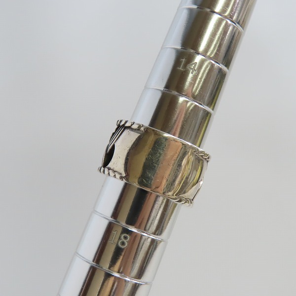 実際に弊社で買取させて頂いた【ギャラ付き】Bloody Mary ブラッディマリー 仏光万華鏡 Buddhist Lamp Ring L リング/17号の画像 7枚目