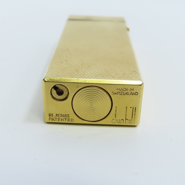 実際に弊社で買取させて頂いたdunhill/ダンヒル スリム ローラー ガスライター ゴールドの画像 5枚目