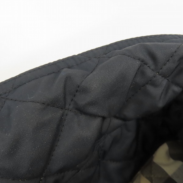 実際に弊社で買取させて頂いたBURBERRY BRIT/バーバリーブリット 中綿キルティング ジャケット/XSの画像 7枚目