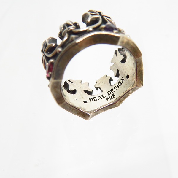 実際に弊社で買取させて頂いたDEAL DESIGN/ディールデザイン ソリッドクラウンリング 14号の画像 3枚目