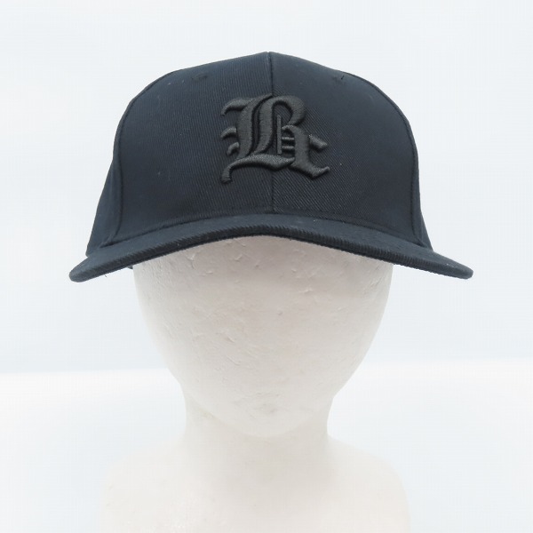 実際に弊社で買取させて頂いたBackChannel/バックチャンネル ロゴ刺繍 ベースボールキャップ ブラック/Lの画像 1枚目