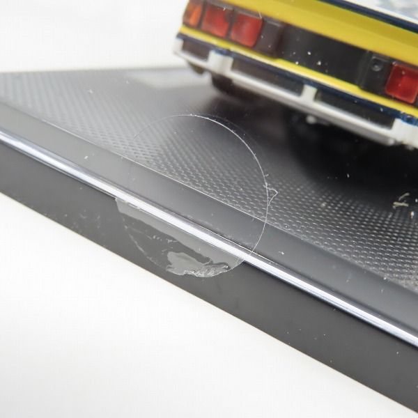 実際に弊社で買取させて頂いたEBBRO/エブロ  1/43 NISSAN/日産 SILVIA Turbo Super Silhouette 1982 747 ＃23 ミニカーの画像 6枚目