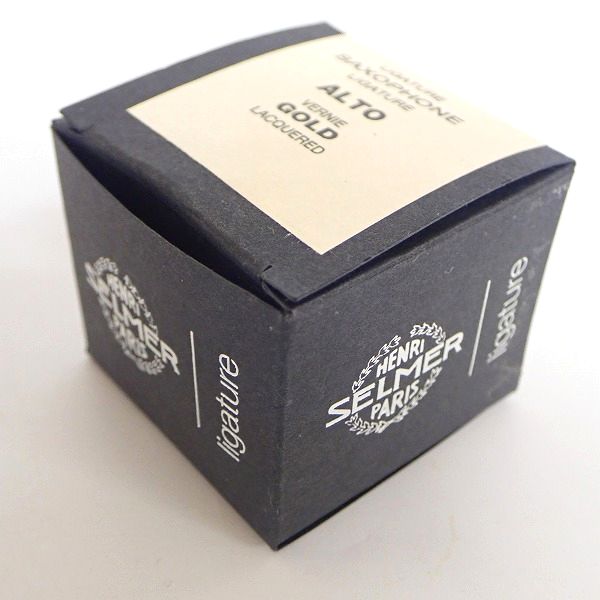 実際に弊社で買取させて頂いたSELMER/セルマー アルトサックス用 リガチャー ゴールド の画像 7枚目