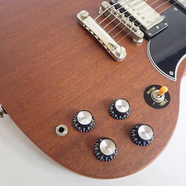 実際に弊社で買取させて頂いた★Epiphone/エピフォン SG Worn G-400 エレキギター ギグケース付の画像 6枚目