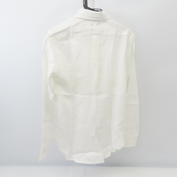 実際に弊社で買取させて頂いたBLACK FLEECE by Brooks Brothers/ブラックフリース バイ ブルックスブラザーズ 麻リネンシャツ 長袖/BB2の画像 1枚目