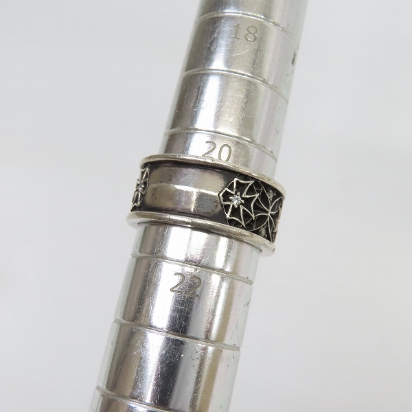 実際に弊社で買取させて頂いたDEAL DESIGN/ディールデザイン クロスウェブリング 21号の画像 6枚目