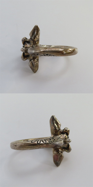 実際に弊社で買取させて頂いた【ギャラ付き】ブラッディマリー 10th Anniversary 2009Xmas VEGA/ベガ astro north リング w/ダイヤモンド/19号の画像 2枚目