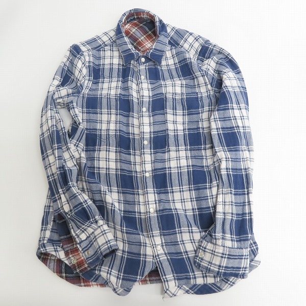 実際に弊社で買取させて頂いたBEAMS /ビームス HARE/ハレ 他 リバーシブルウェスタンシャツ/長袖シャツ/トレーナー 4点セットの画像 2枚目