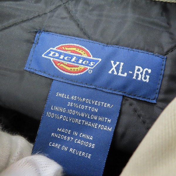実際に弊社で買取させて頂いた【未使用】Dickies/ディッキーズ LINED EISENHOWER JACKET/ジャケット TJ15KH/XLの画像 2枚目
