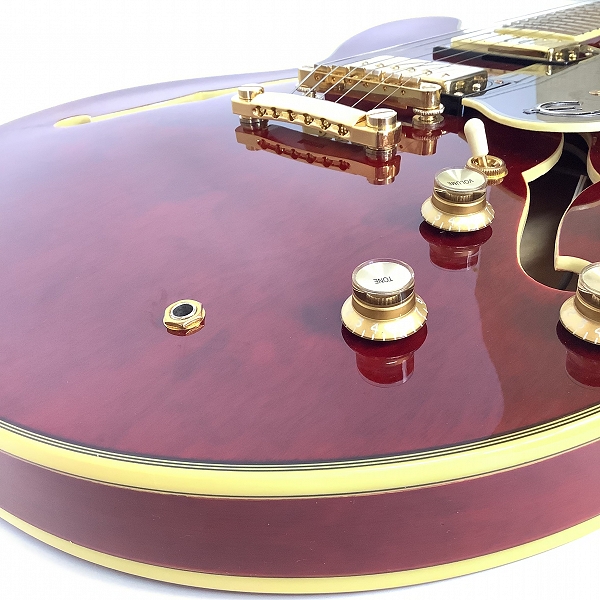 実際に弊社で買取させて頂いた★Epiphone/エピフォン Sheraton-II Pro WR セミアコ エレキギター ソフトケース付きの画像 5枚目